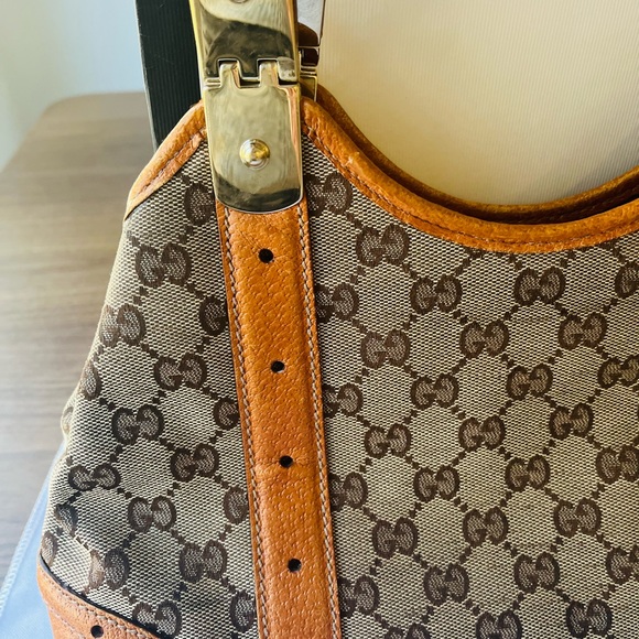 GUCCI Double G pattern Glam Hobo shoulder bag SOLD OUT - Picture 3 of 17